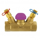 Termostatski regulacijski ventil STRÖMAX TS 99 FV, ravne izvedbe s mjernim ventilima i Rp  (unutarnji navoj)