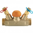 Termostatski regulacijski ventil STRÖMAX TS 98 V,  ravne izvedbe s mjernim ventilima i G (vanjski navoj)